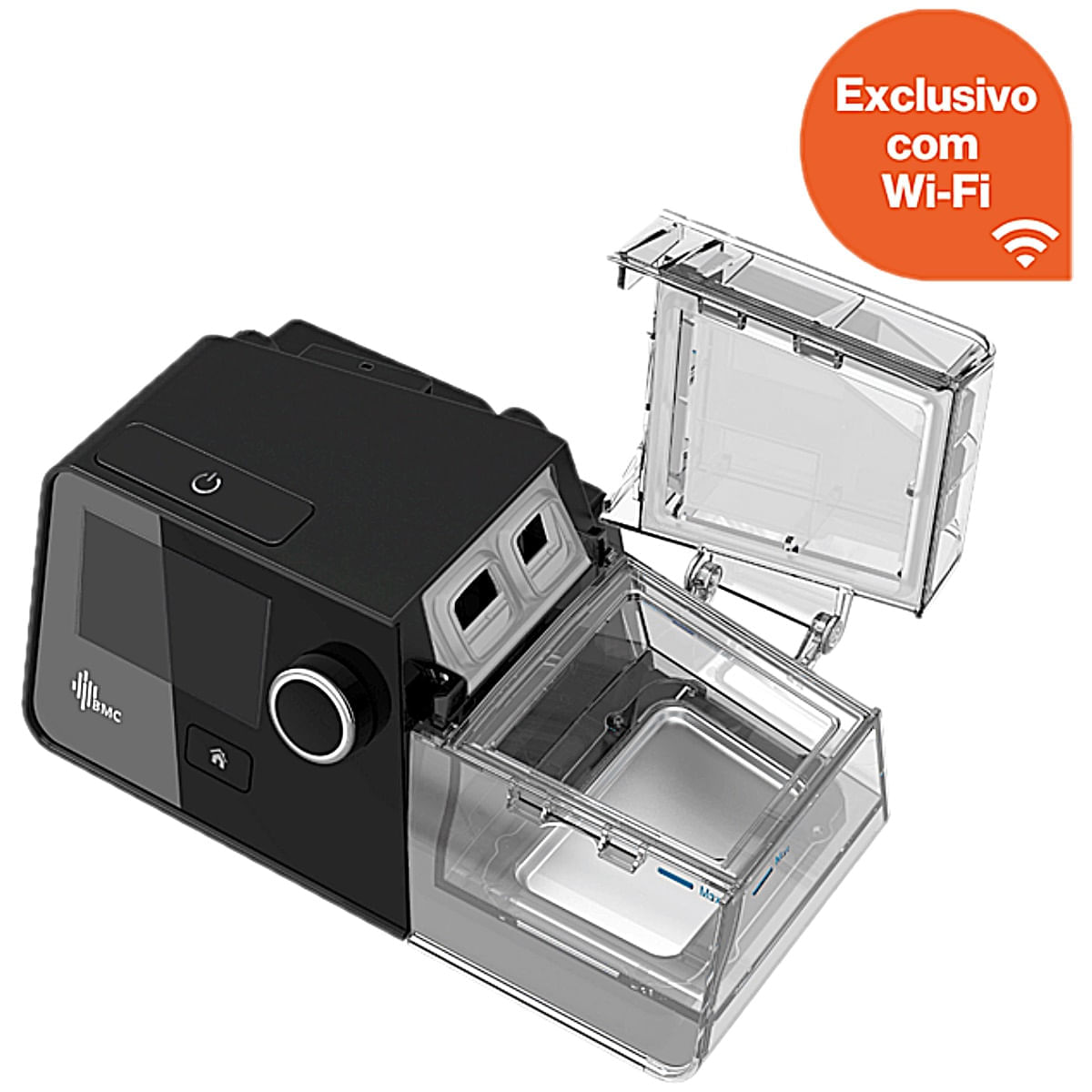 CPAP Automático G3 com Umidificador conectividade Wi-Fi BMC