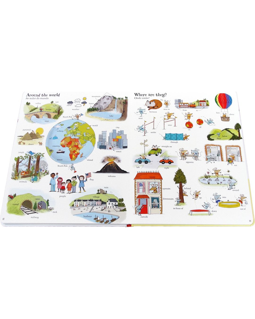 Primeiras Palavras  em Inglês Livro Infantil Editora Usborne