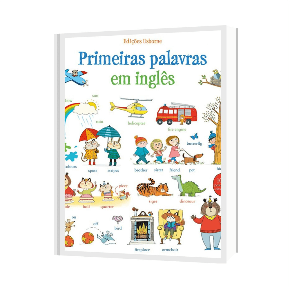 Primeiras Palavras  em Inglês Livro Infantil Editora Usborne