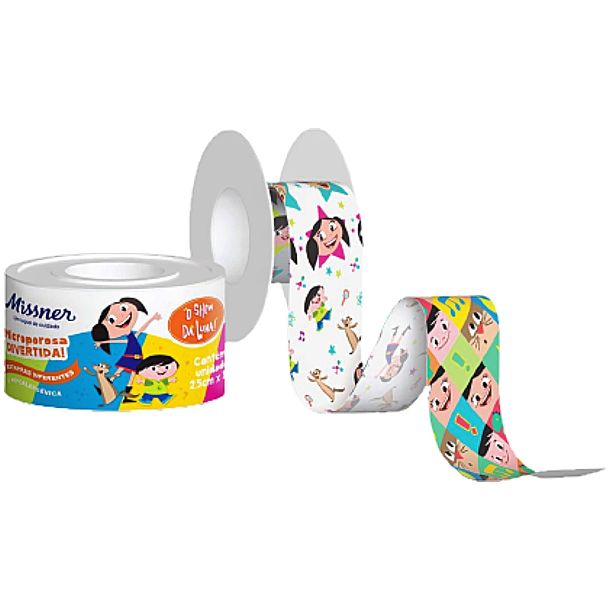 Kit Curativo Infantil Cura Dodói O Show da Luna