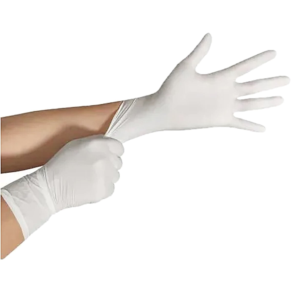 Luva de Latex com Pó MBLife Tam PP Caixa com 100 luvas