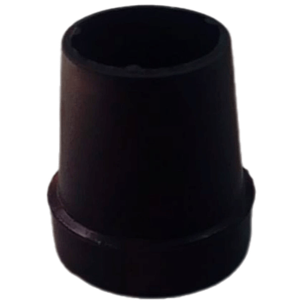 Ponteira 1" Curta Para Andador Sequencial Preta Unidade