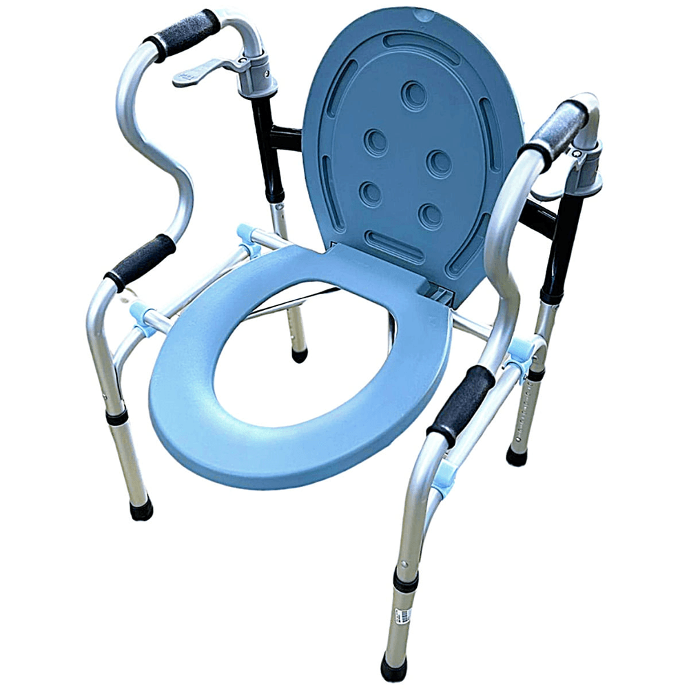 Barra De Apoio Para Vaso Sanitário E Andador 2 Níveis Zimedical