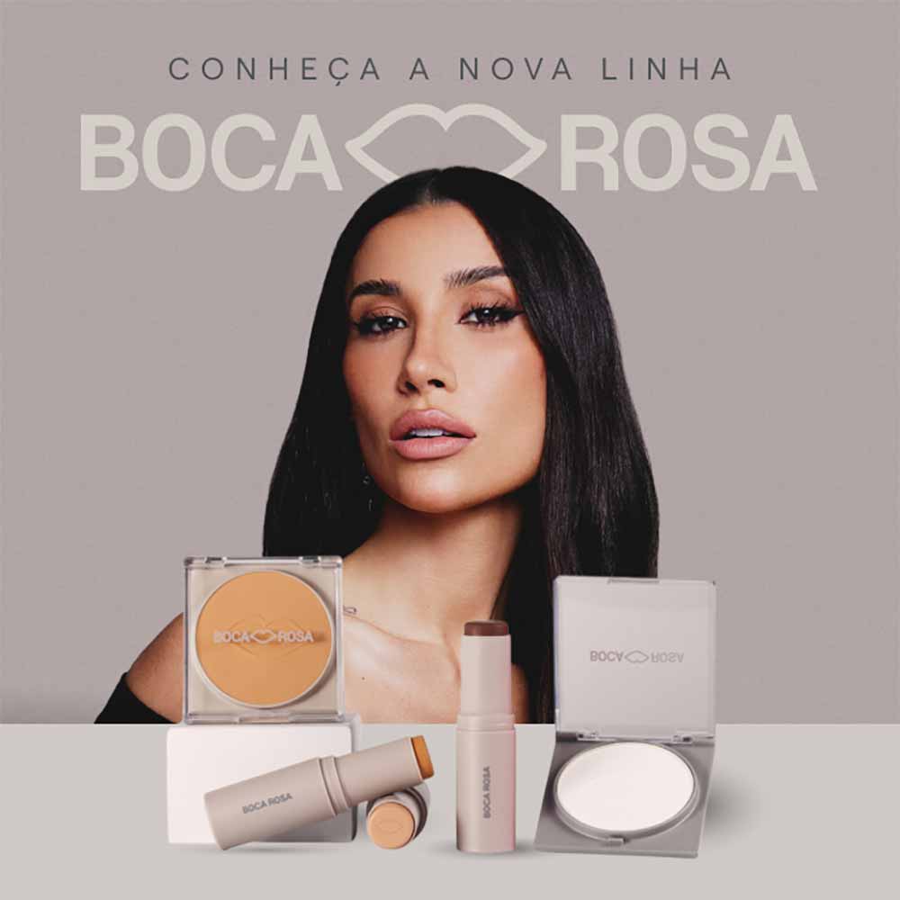 Esponja de Maquiagem Super Macia Boca Rosa