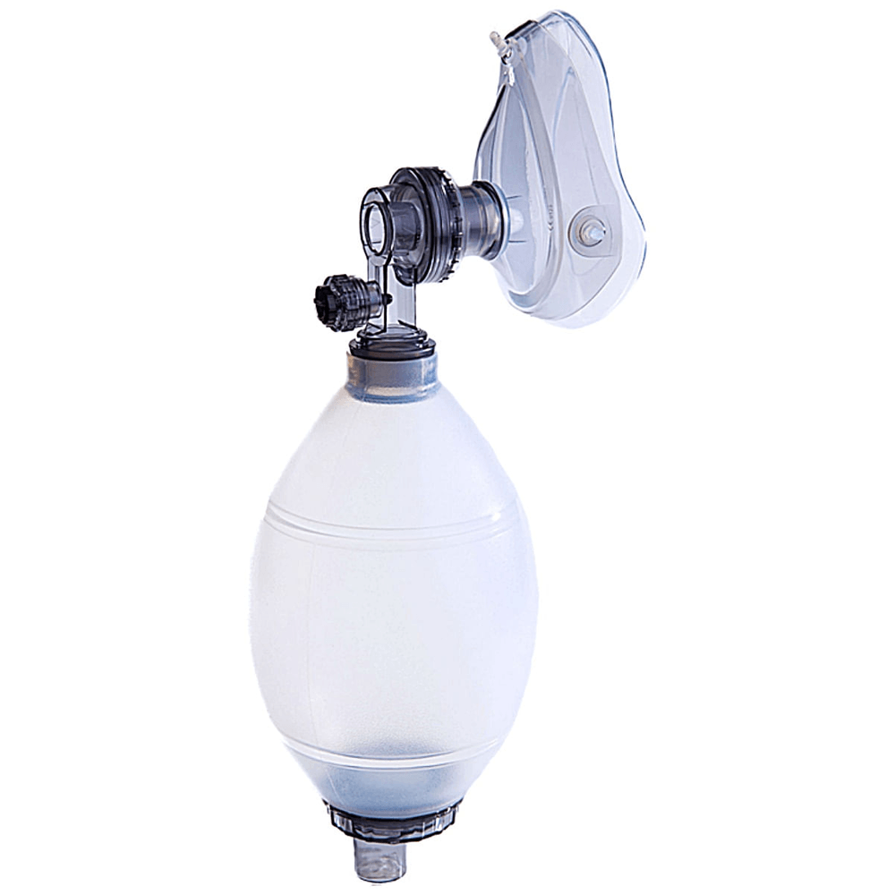 Ressuscitador Respiratório Manual Em Silicone Foyomed Adulto