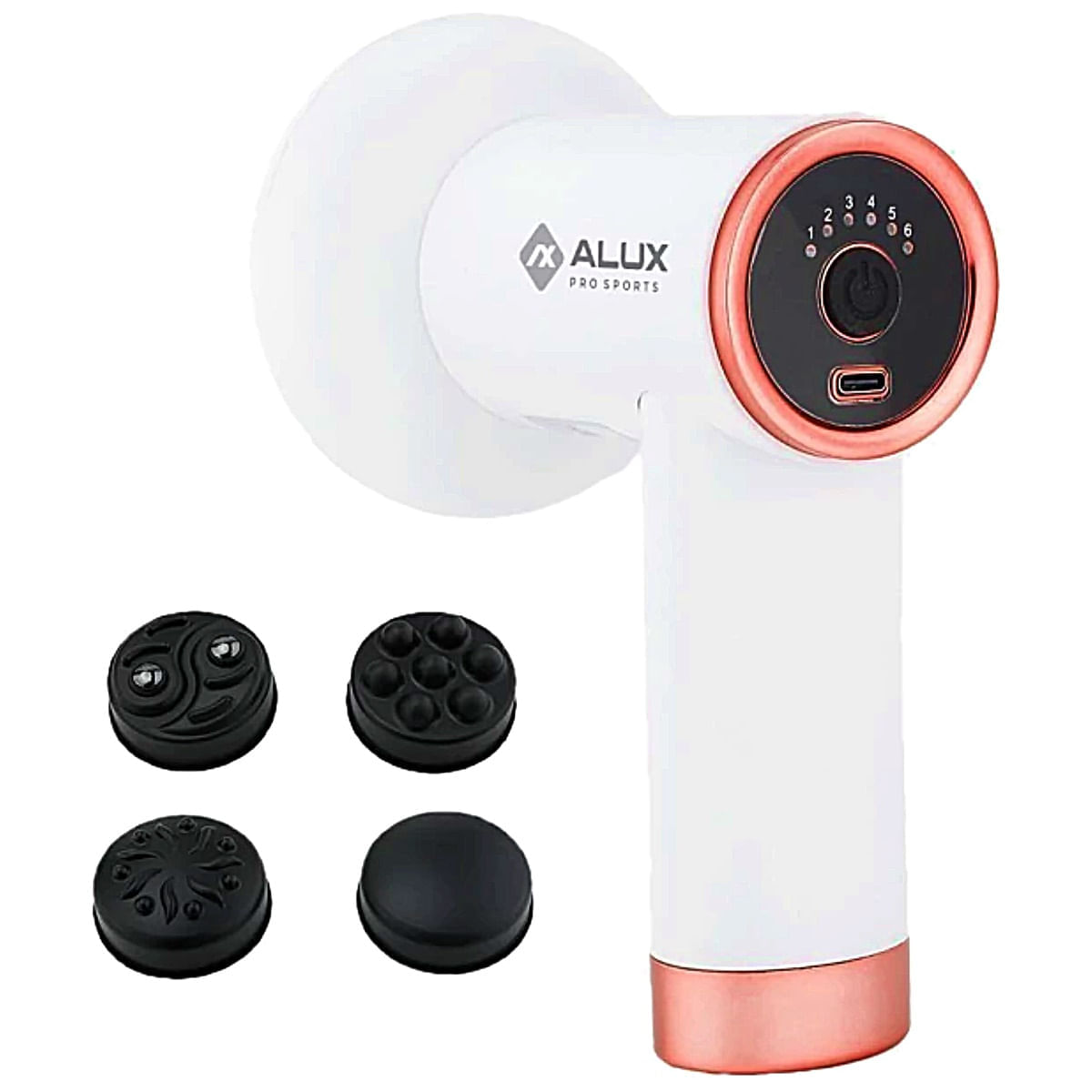 Massageador Portátil Ultra Sculp com 5 ponteiras Alux