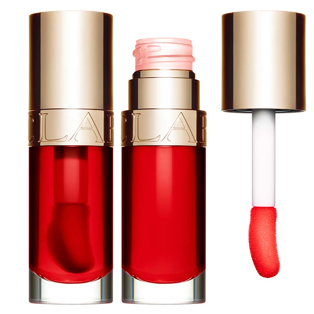 Gloss Labial Clarins Makeup Lip Comfort Oil 08 Strawberry