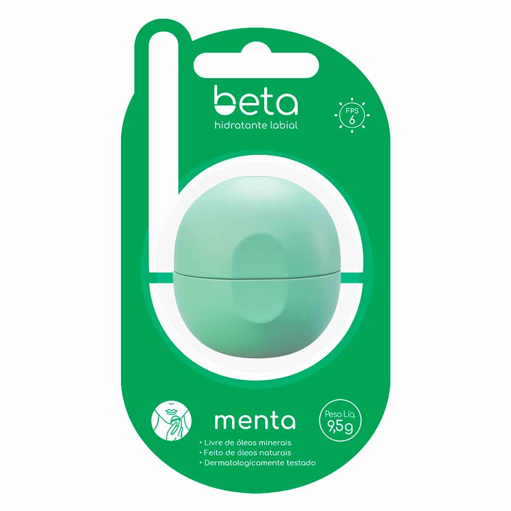 Hidratante Labial Beta Menta