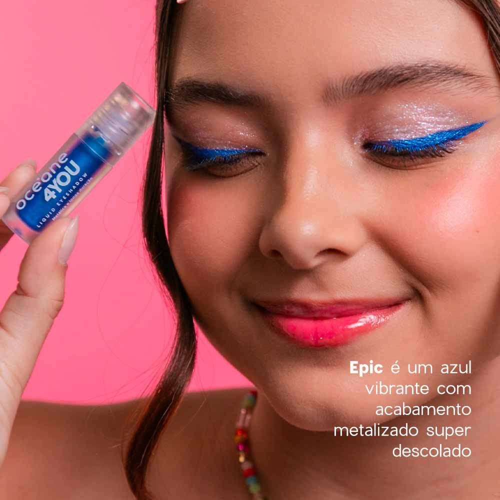 Sombra Líquida 4 You Liquid Eyeshadow Océane Cor Epic