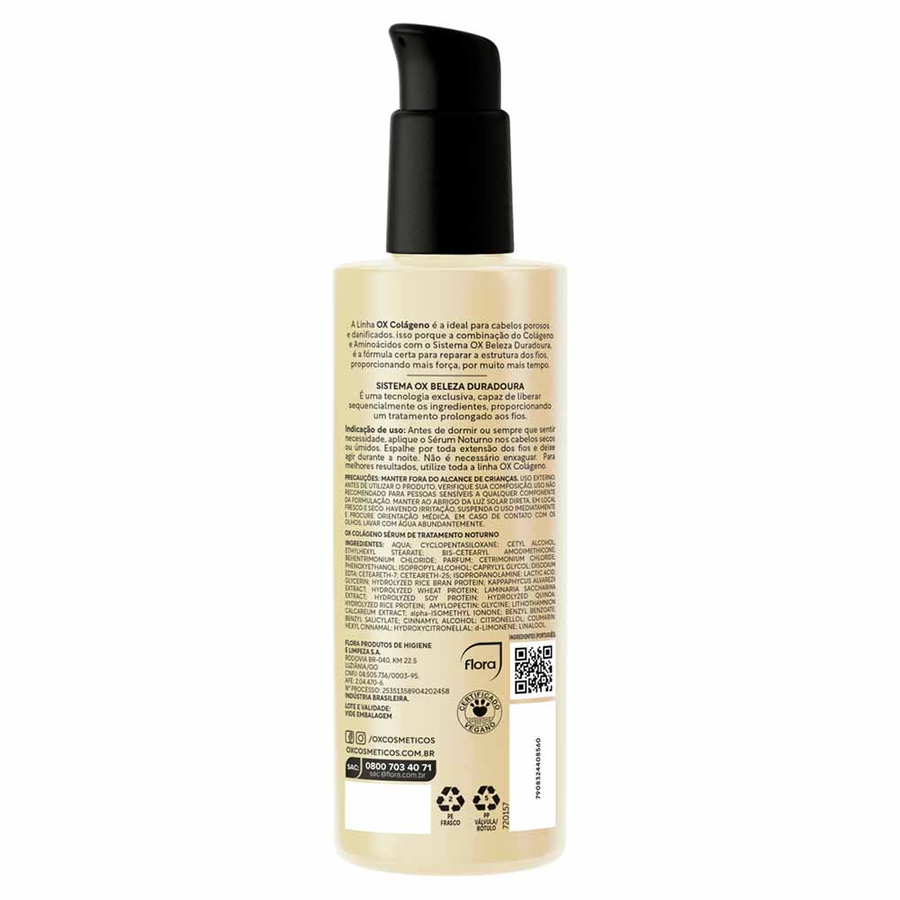 Sérum de Tratamento Noturno OX Colágeno 200ml
