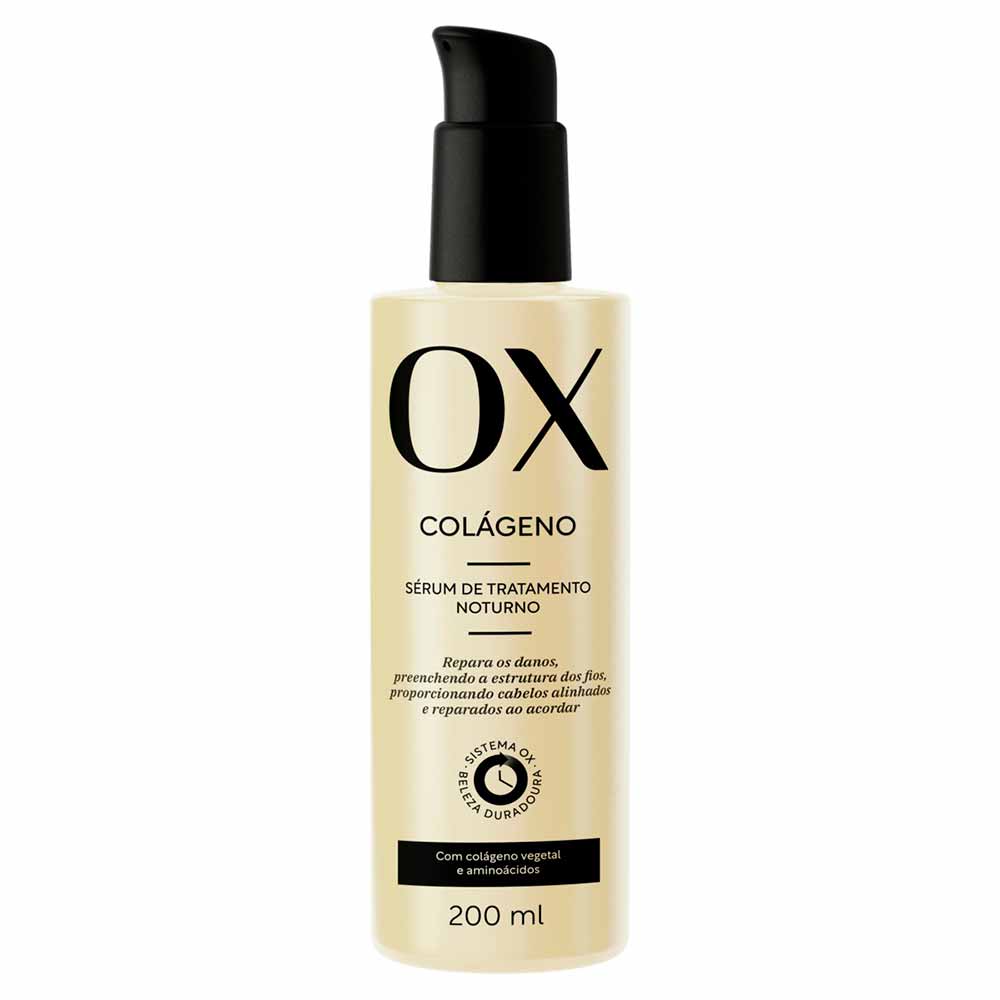 Sérum de Tratamento Noturno OX Colágeno 200ml