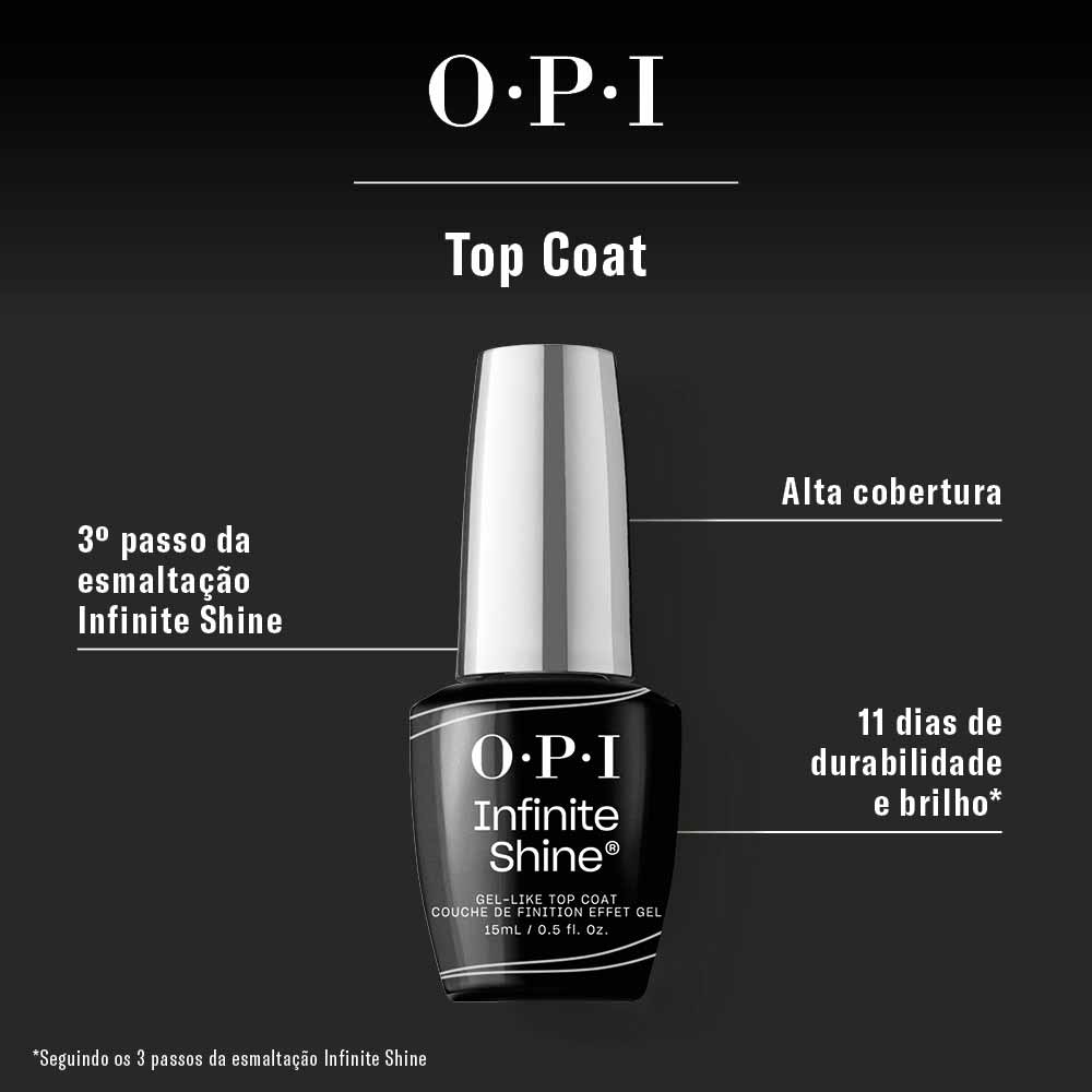 Esmalte Infinite Shine Top Coat OPI 15ml