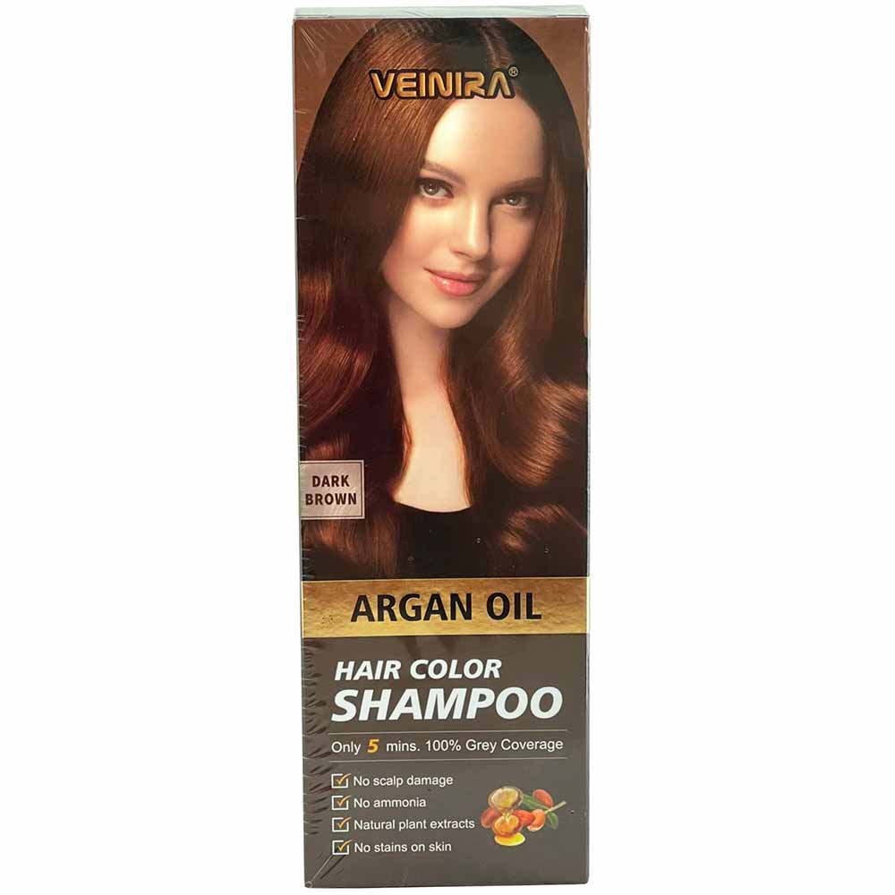 Shampoo Tonalizante Veinira Tom Castanho Escuro