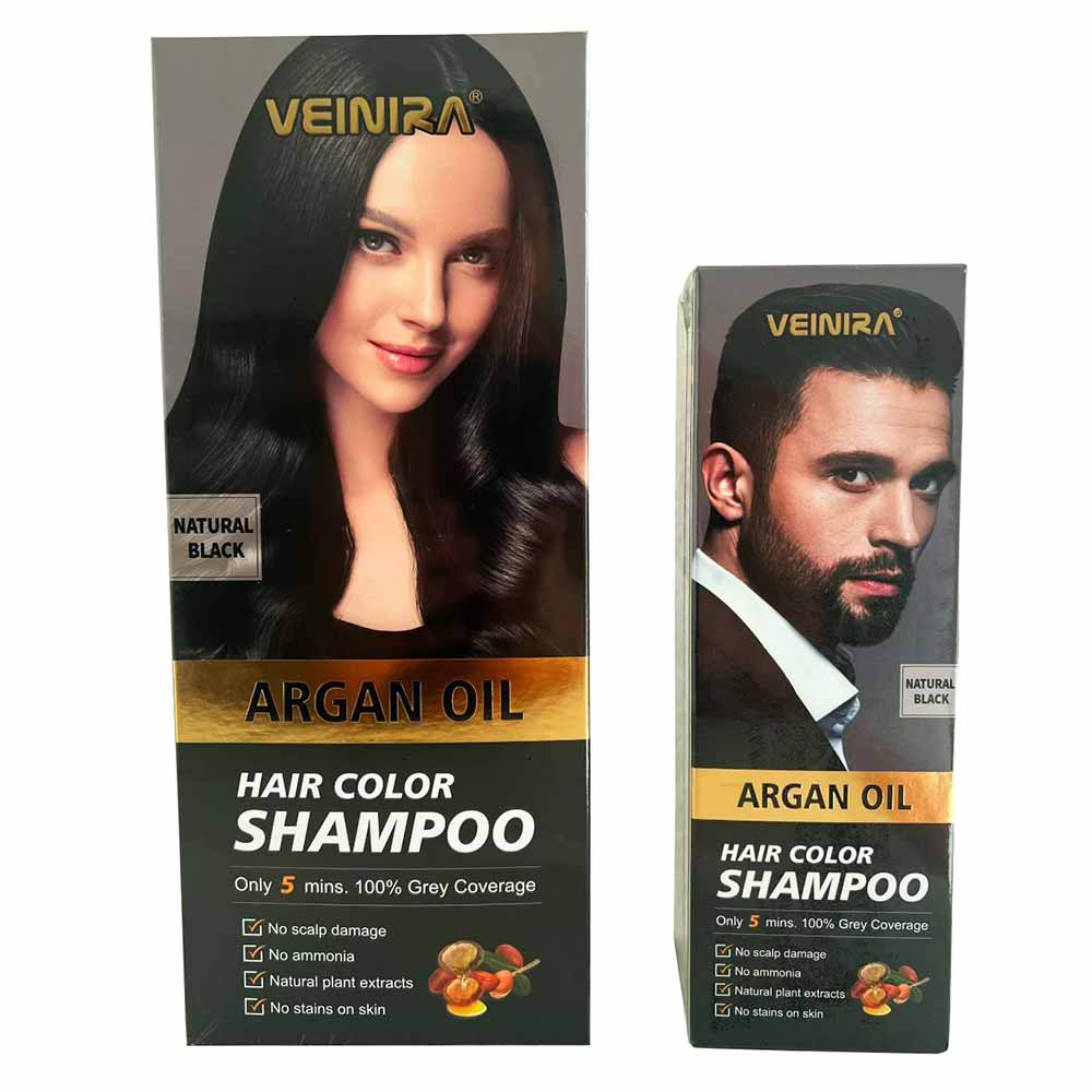 Shampoo Tonalizante Veinira Preto