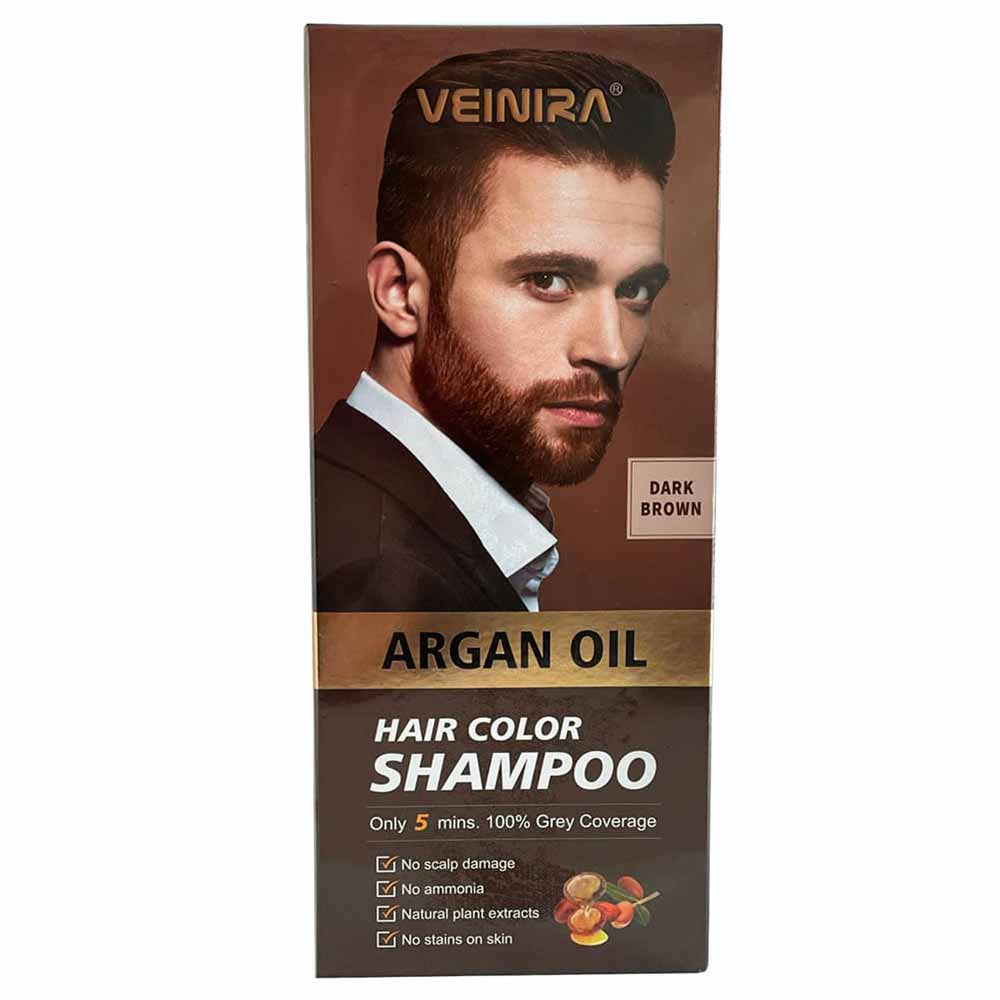 Shampoo Tonalizante Veinira Hair Tom Castanho Escuro
