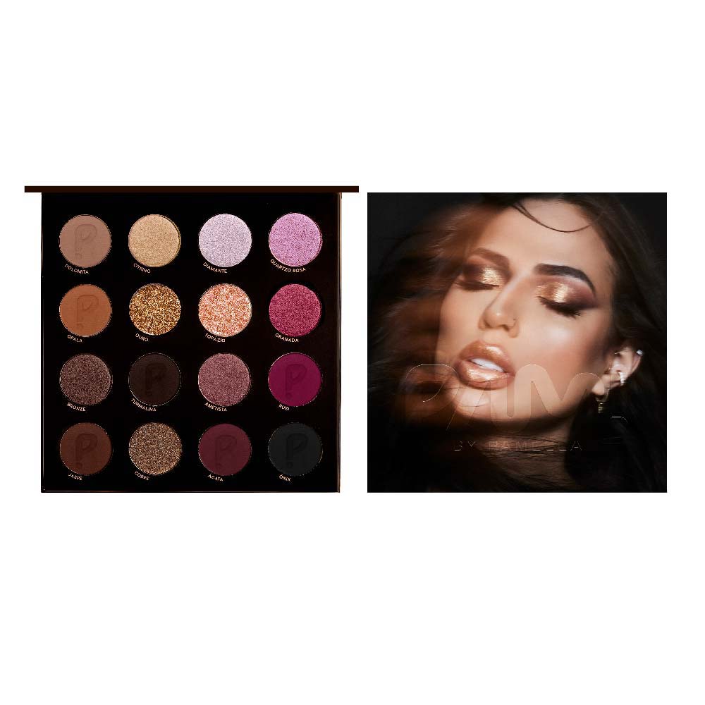 Paleta De Sombras Pam By Pamella 16 Cores Preciosos