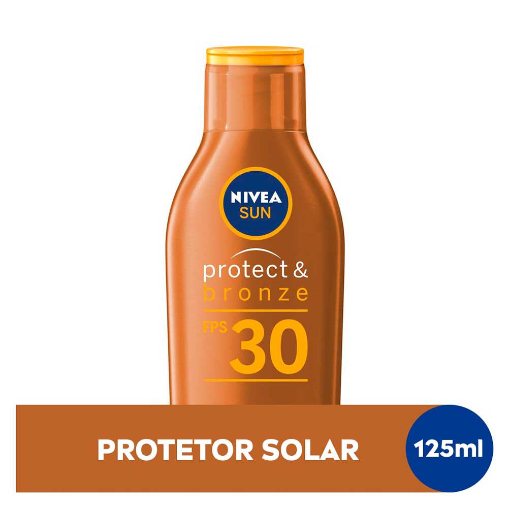 Protetor Solar Sun Protect e Bronze FPS30  NIVEA 125ml