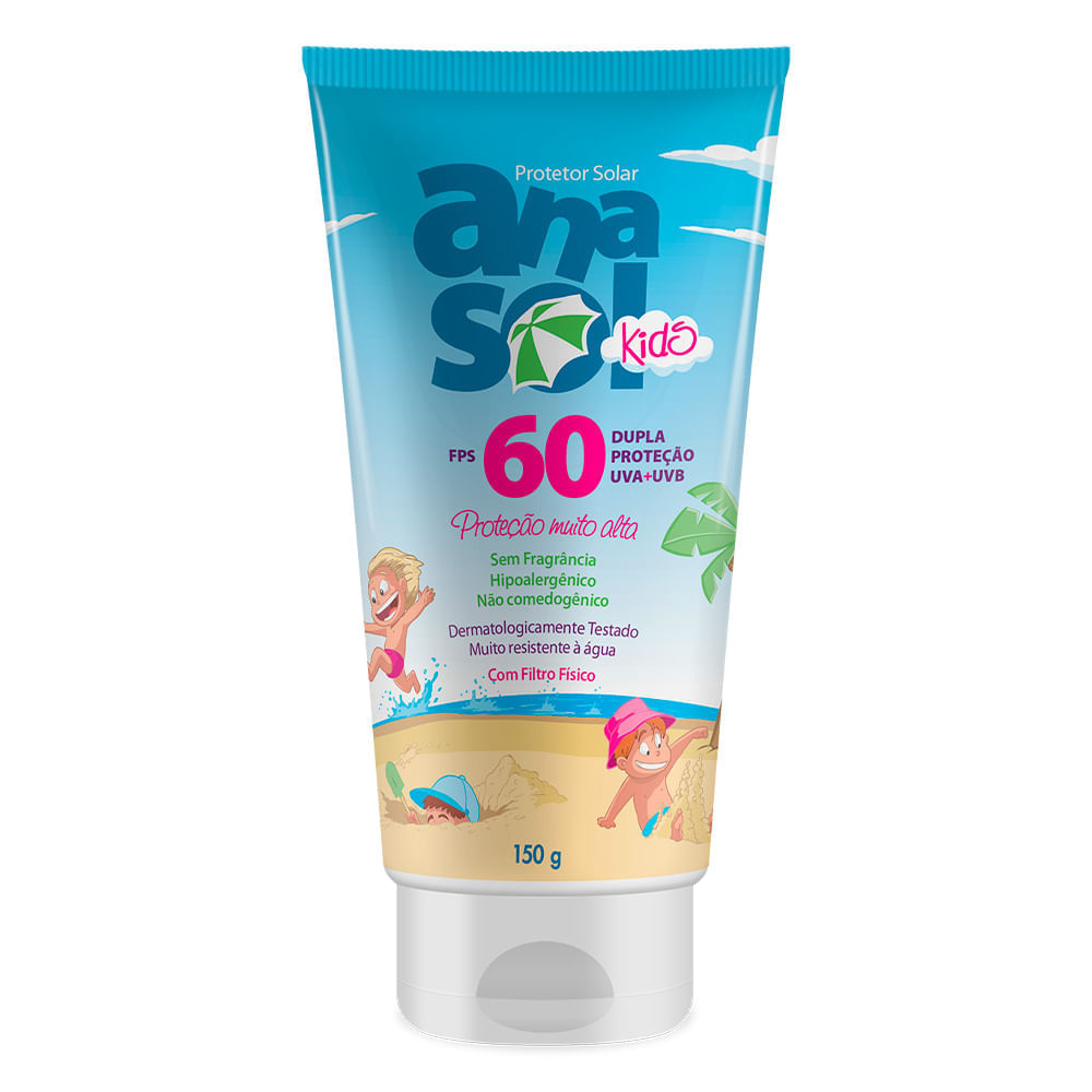 Protetor Solar Kids FPS60 Anasol 150g