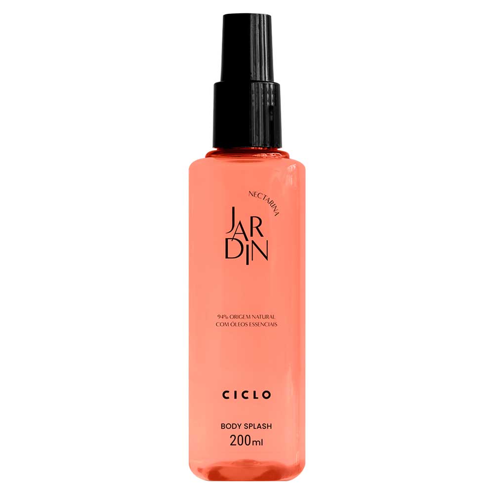 Body Splash Jardin Nectarina Ciclo Cosméticos 200ml