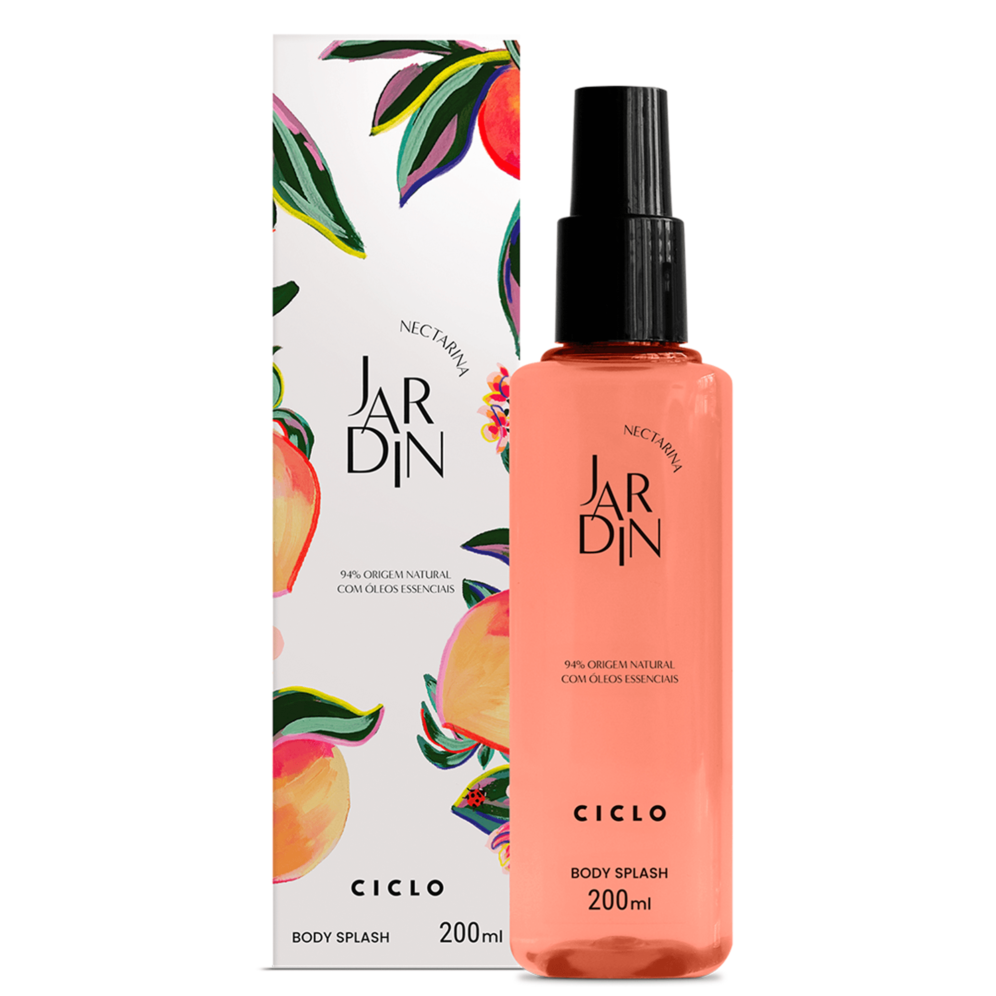 Body Splash Jardin Nectarina Ciclo Cosméticos 200ml
