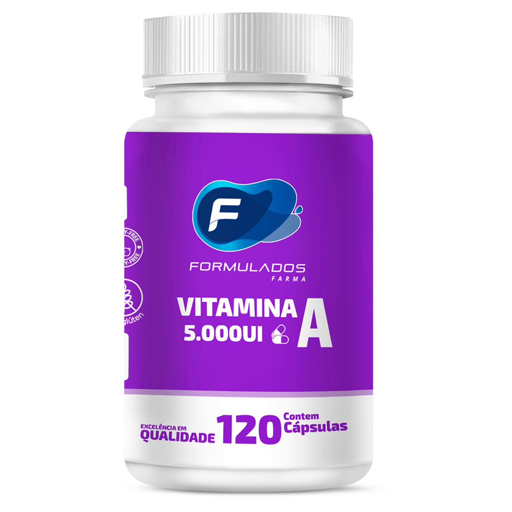 Vitamina A 5.000ui 120 Cápsulas