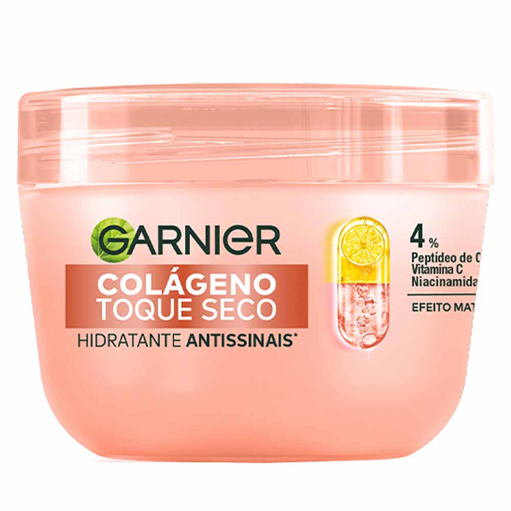 Hidratante Facial Antissinais Colágeno Toque Seco Garnier Skin 85g