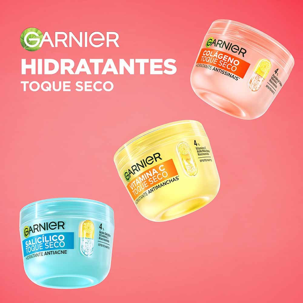 Hidratante Facial Antissinais Colágeno Toque Seco Garnier Skin 85g