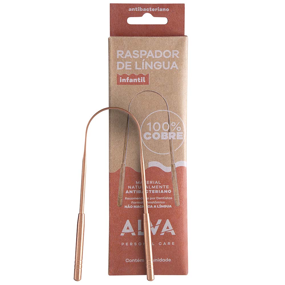 Raspador De Língua Infantil Alva