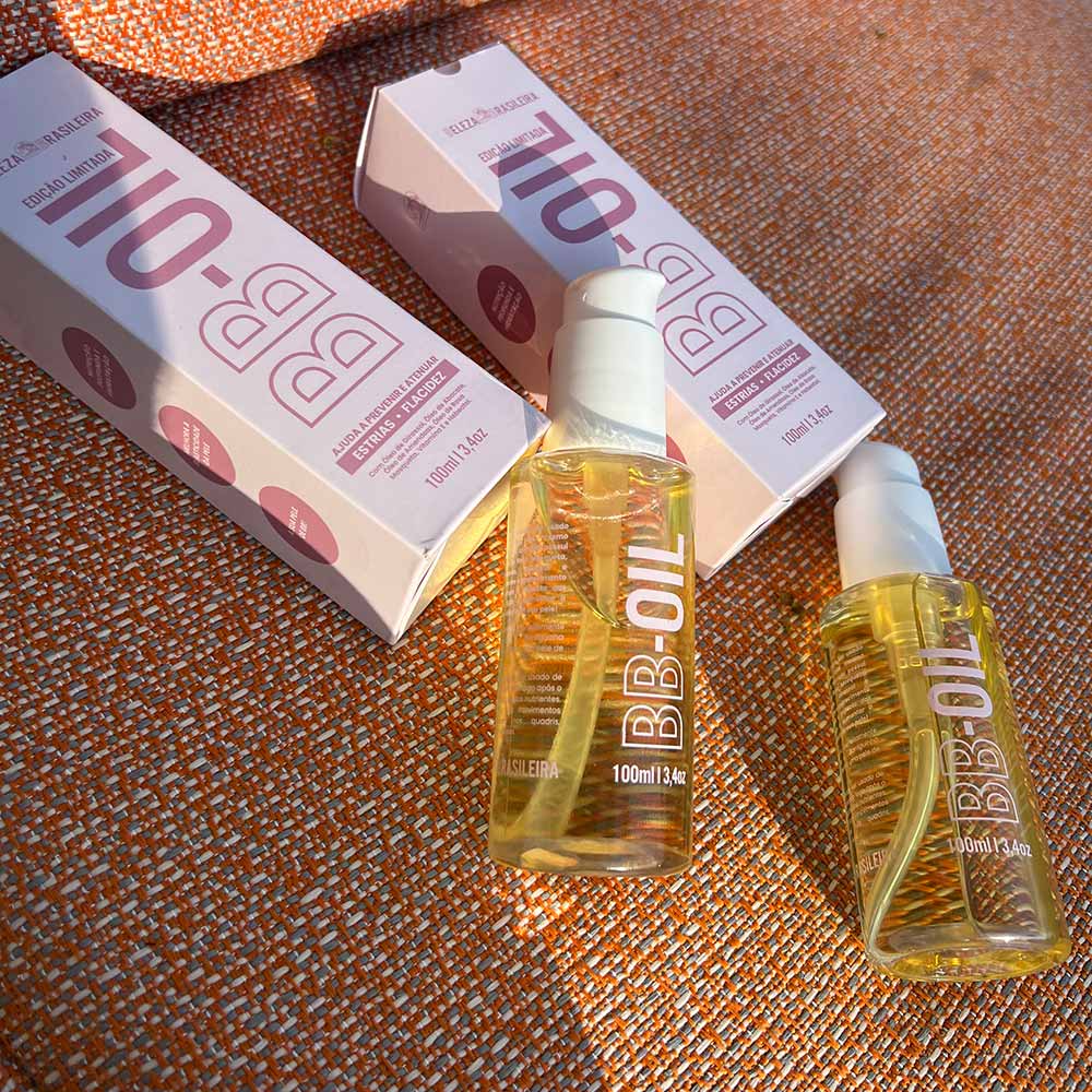 Óleo Corporal Antiestrias Beleza Brasileira BB-Oil 100ml
