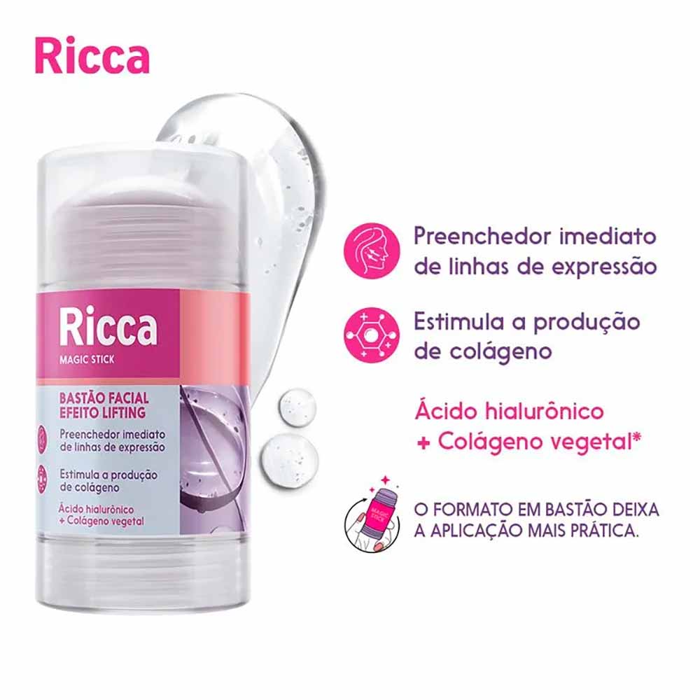 Bastão Facial Efeito Lifting Ricca
