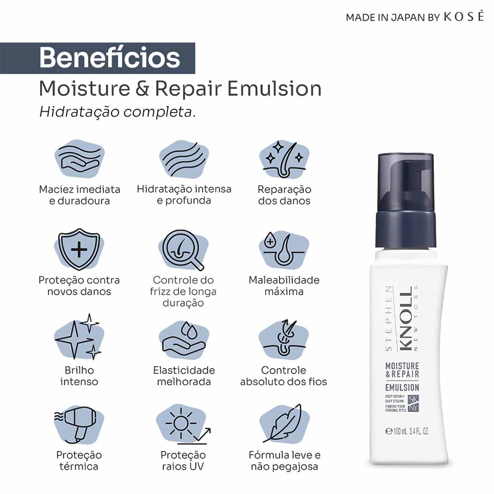 Moisture e Control Emulsion Stephen Knoll 100ml