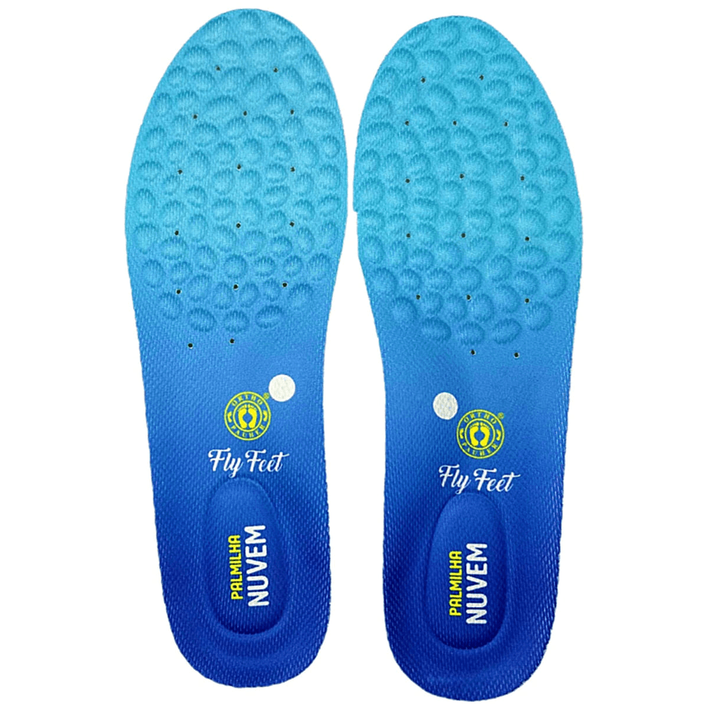 Palmilha Ortopédica Fly Feet Nuvem Ortho Pauher Tamanho 35/36