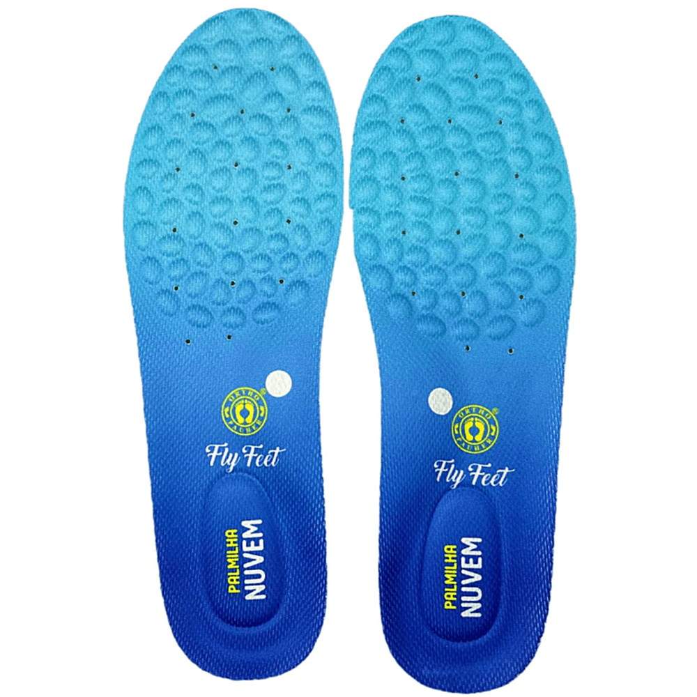 Palmilha Ortopédica Fly Feet Nuvem Ortho Pauher Tamanho 43/44