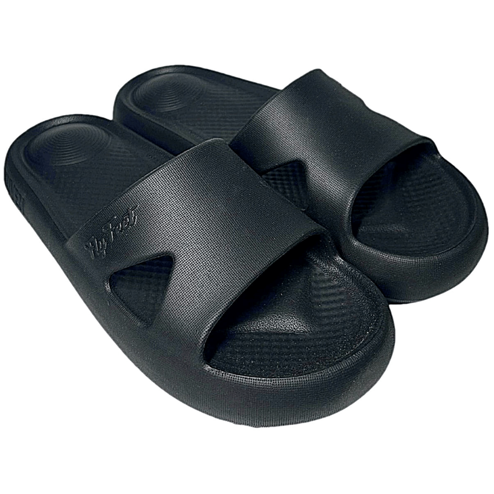 Sandália Ortopédica Fly Feet Nuvem Esporão Preta 33/34