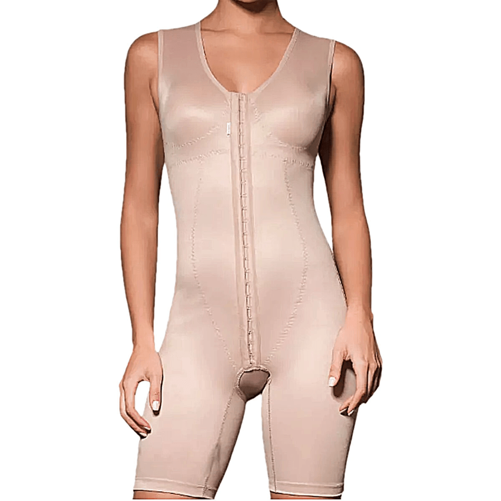 Cinta Modeladora 1/2 Perna 429 Cinta Moderna Tam 52 Chocolate