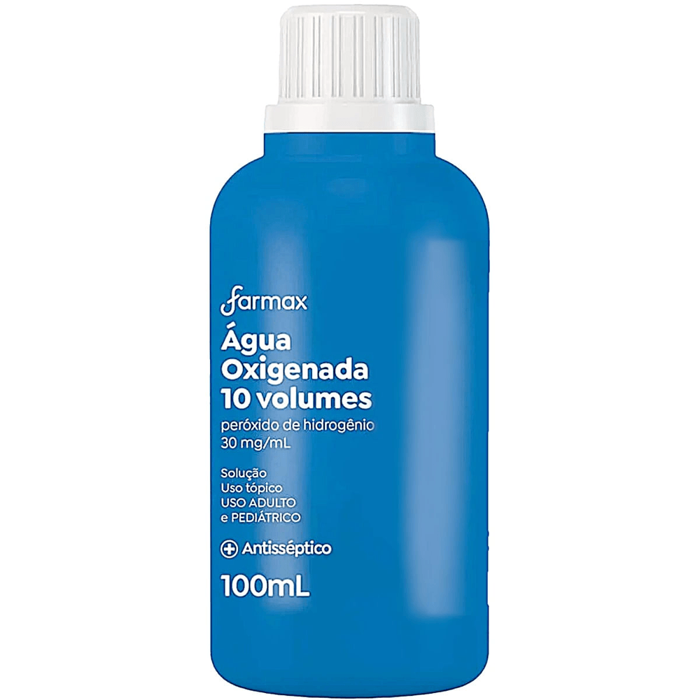 Água Oxigenada 10 volumes Farmax 100ml