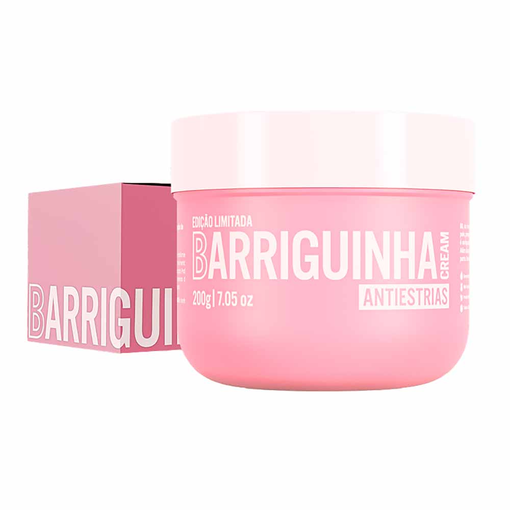 Creme Hidratante Corporal Barriguinha Cream Antiestrias Beleza Brasileira 200g