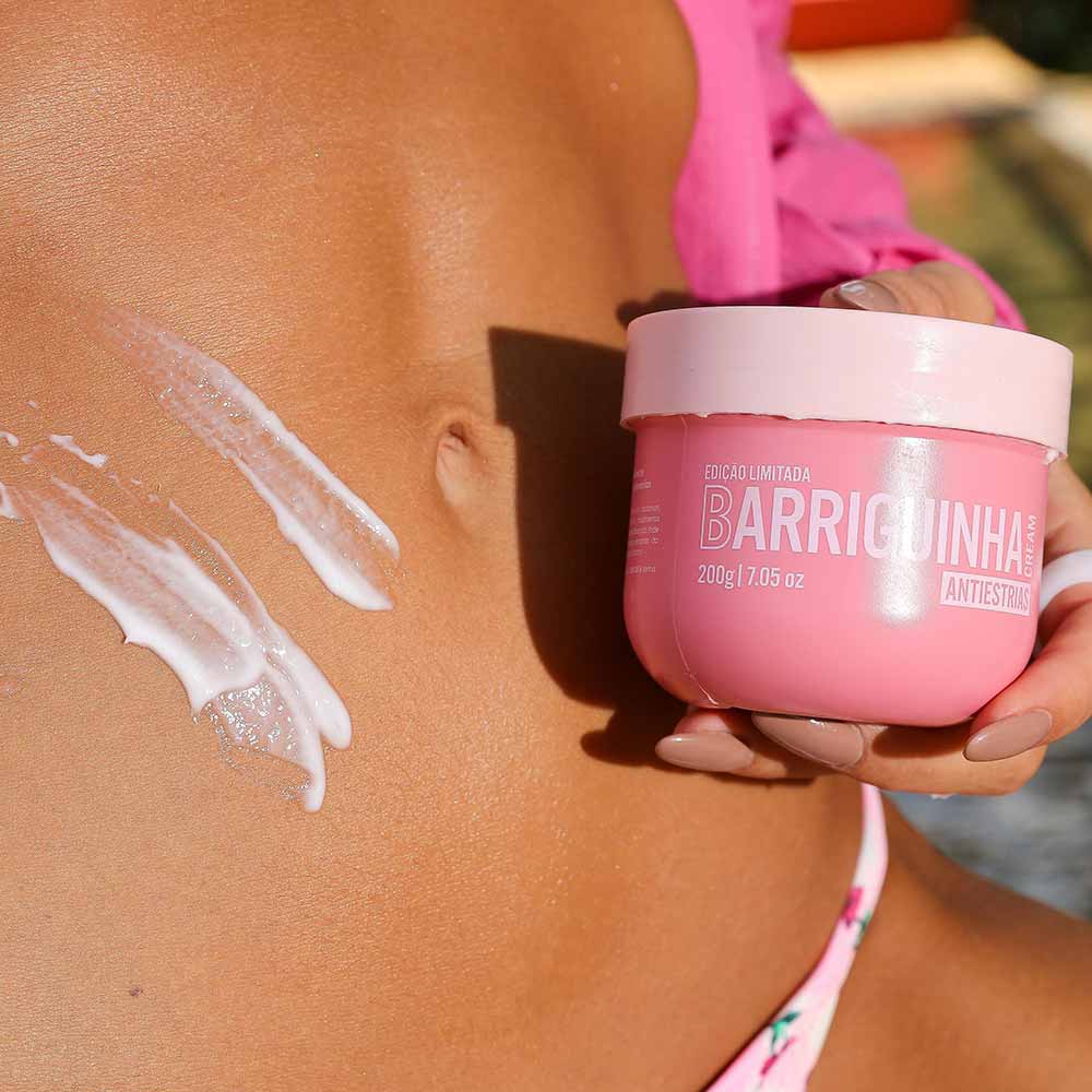 Creme Hidratante Corporal Barriguinha Cream Antiestrias Beleza Brasileira 200g