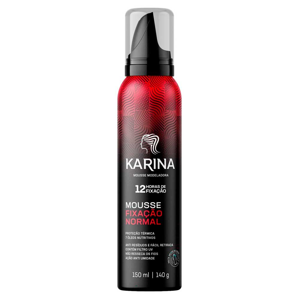 Mousse Modelador Fixação Normal Karina 150ml