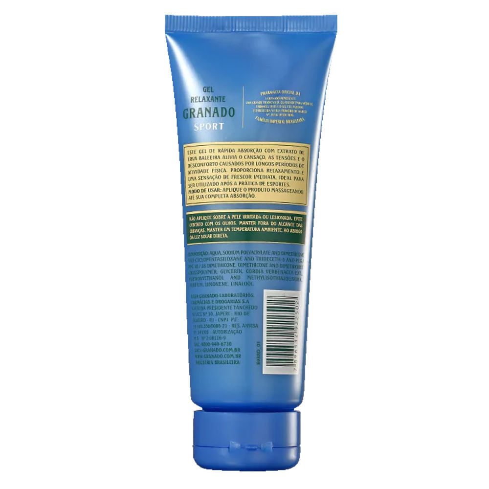 Gel Anti Cansaço Sport Granado 120g