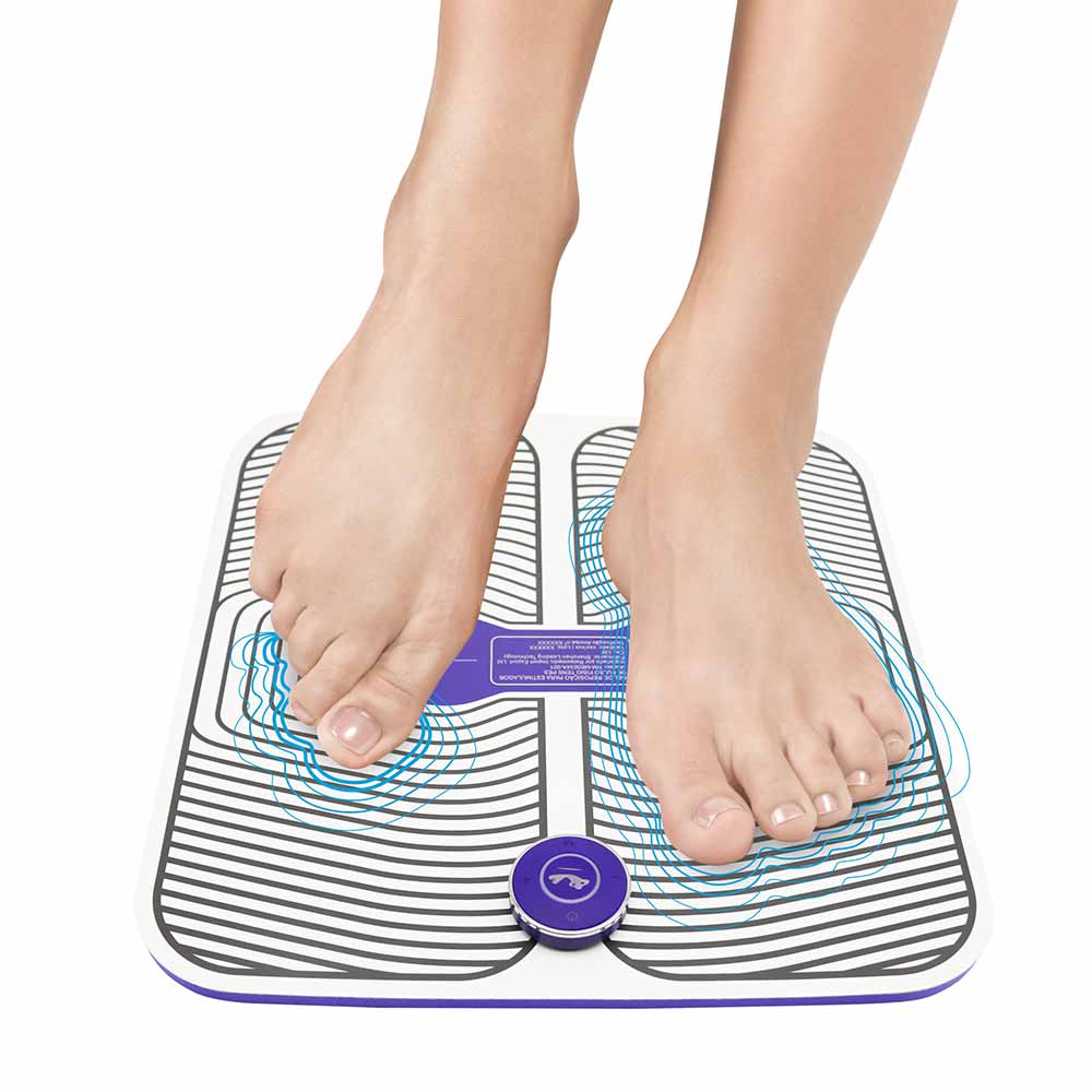 Estimulador de Pulso Eletrônico Fisio Tens Pés Relaxmedic