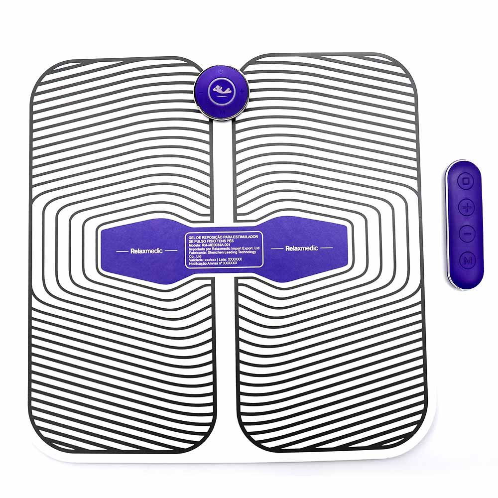 Estimulador de Pulso Eletrônico Fisio Tens Pés Relaxmedic