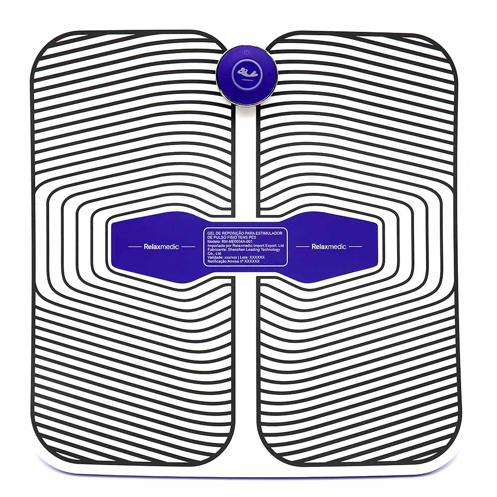 Estimulador de Pulso Eletrônico Fisio Tens Pés Relaxmedic