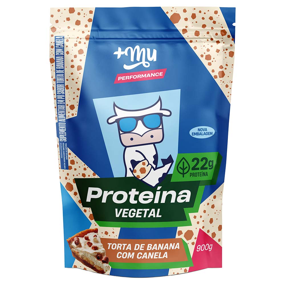 Refil Whey Isolado Mu Performance Banana Com Canela 900g