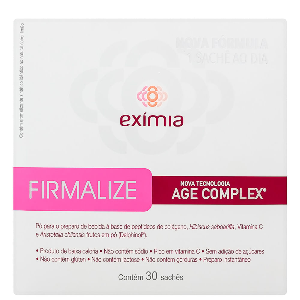 Suplemento Firmador Fqm Firmalize Age Complex  Eximia 30 Sachês