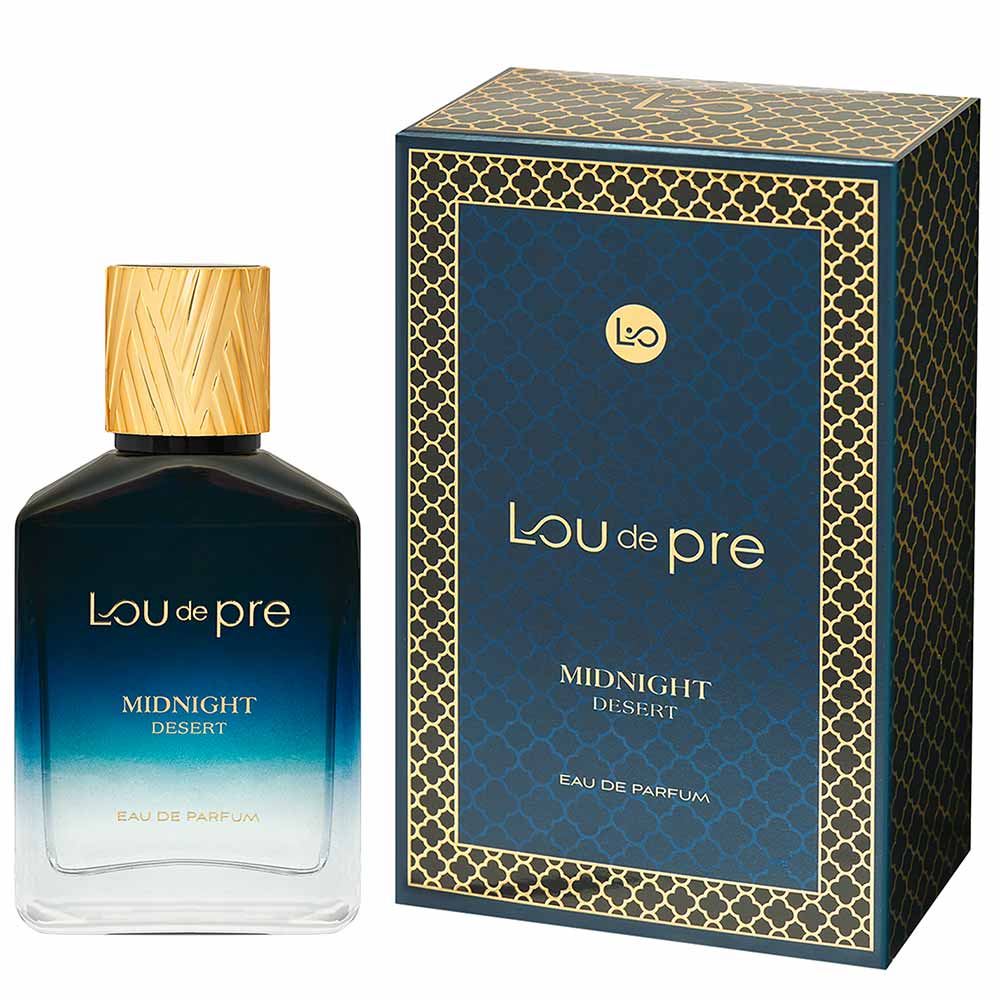 Perfume Masculino Midnight Desert Lou de pre Eau de Parfum 90ml
