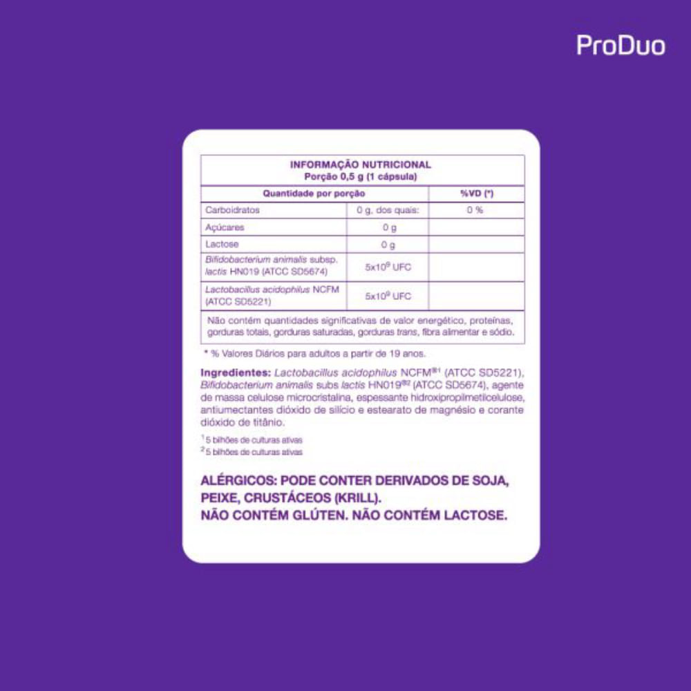 Probiótico ProDuo 10Bi - 15 Cps Afra Biotics