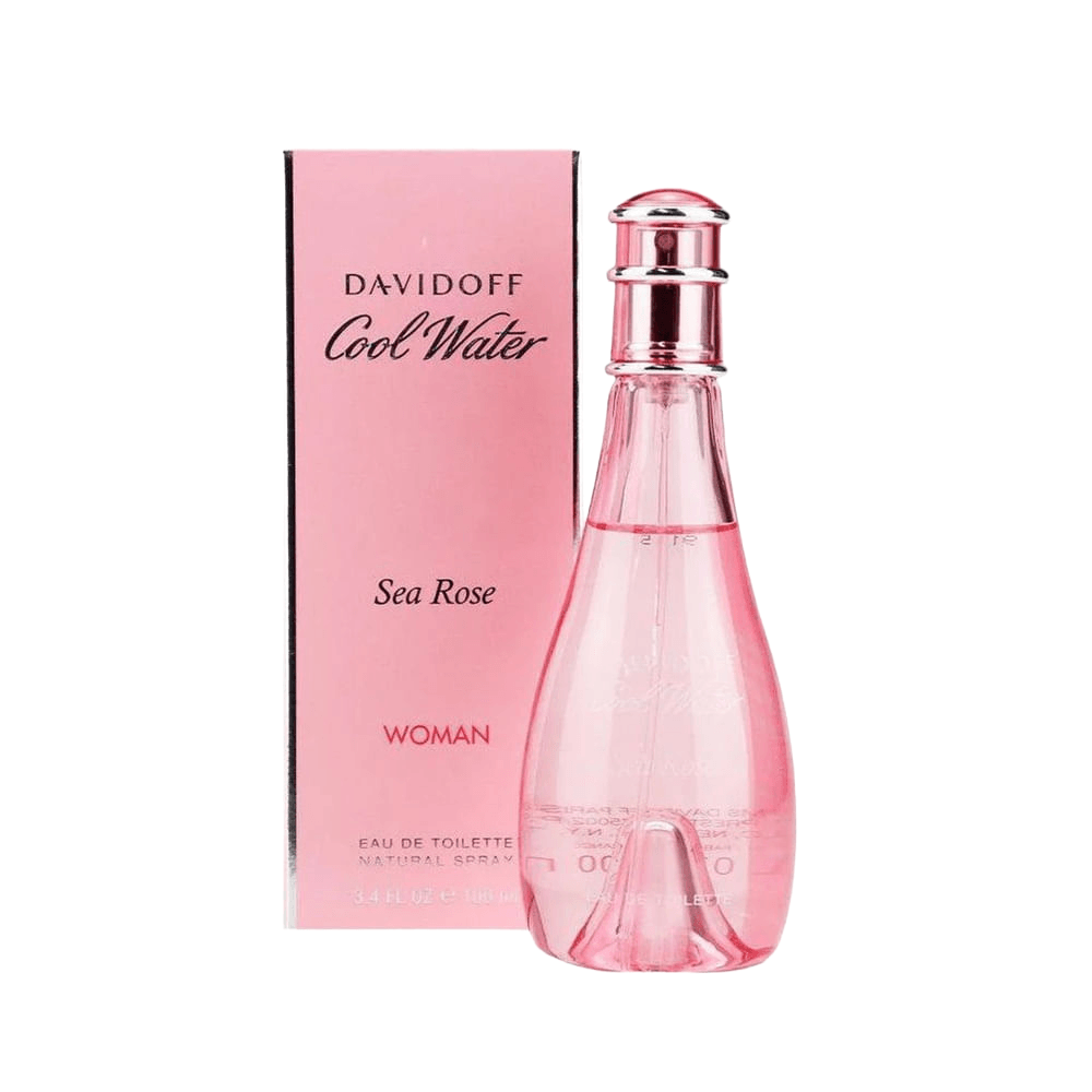 Perfume Feminino Cool Water Sea Rose Eau De Toilette Davidoff 100ml