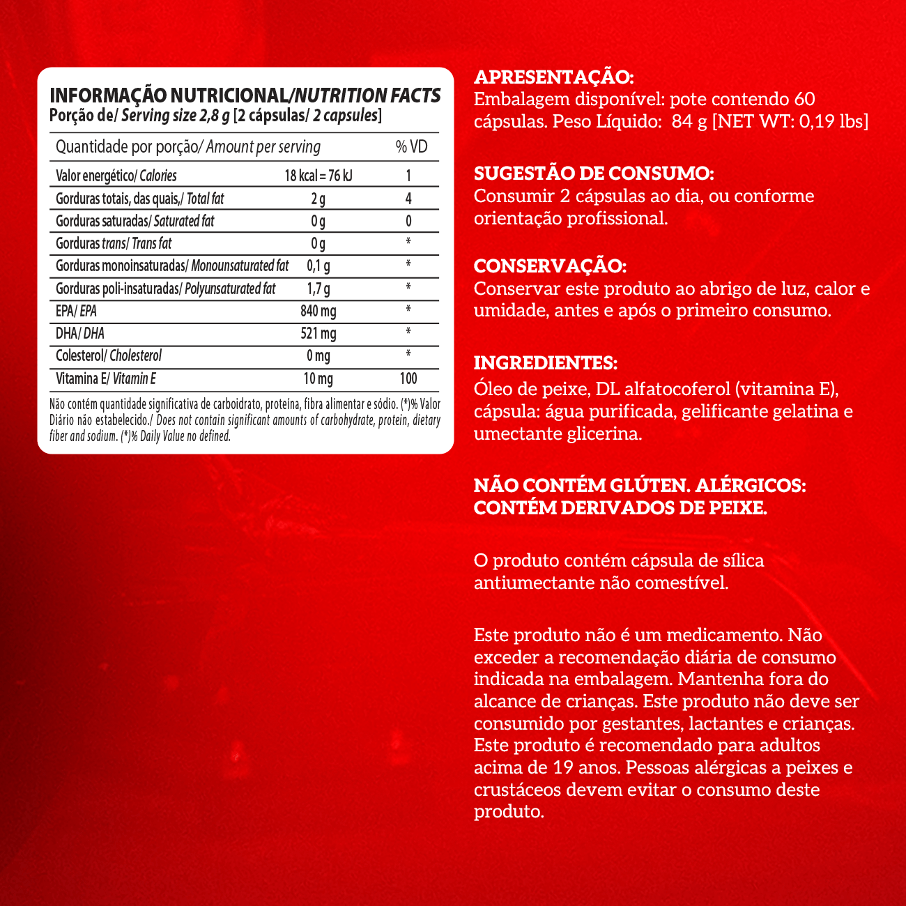 Ômega 3 Integralmedica 120 Cápsulas