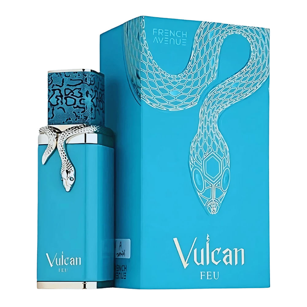 Perfume Unissex Árabe Vulcan Feu French Avenue Eau de Parfum 100ml